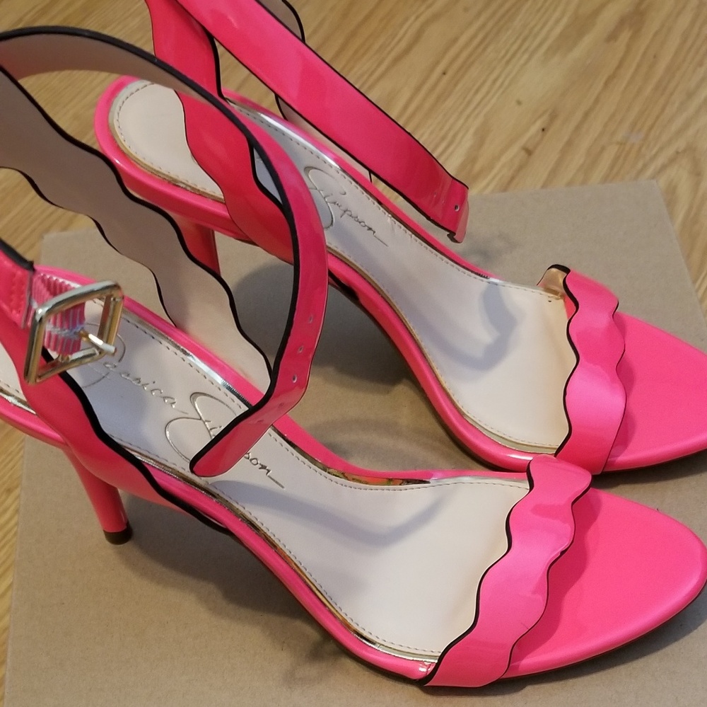 Pink Size 7.5 Jessica Simpson Heels